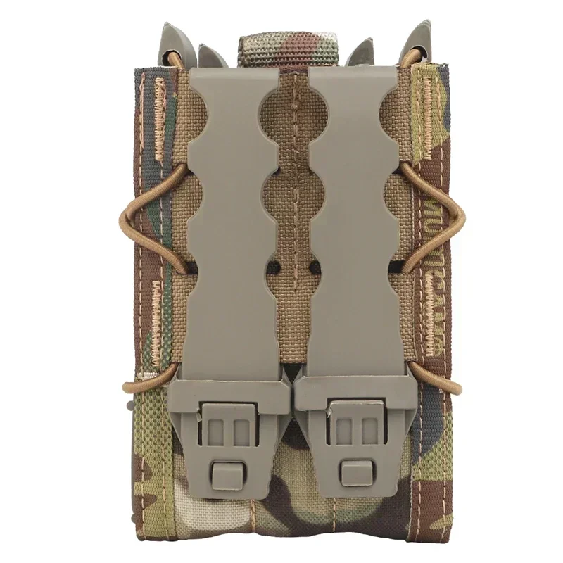Portacargador táctico MOLLE camuflaje para airsoft y tiro exteriores - imagen 4