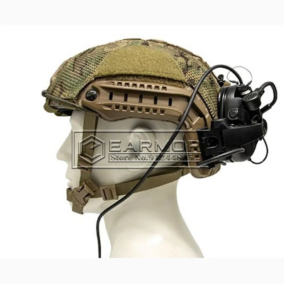 EARMOR auriculares tácticos M32 MOD4 y M16C, Kit de auriculares tácticos para M31/M32/M31H/M32H - imagen 5