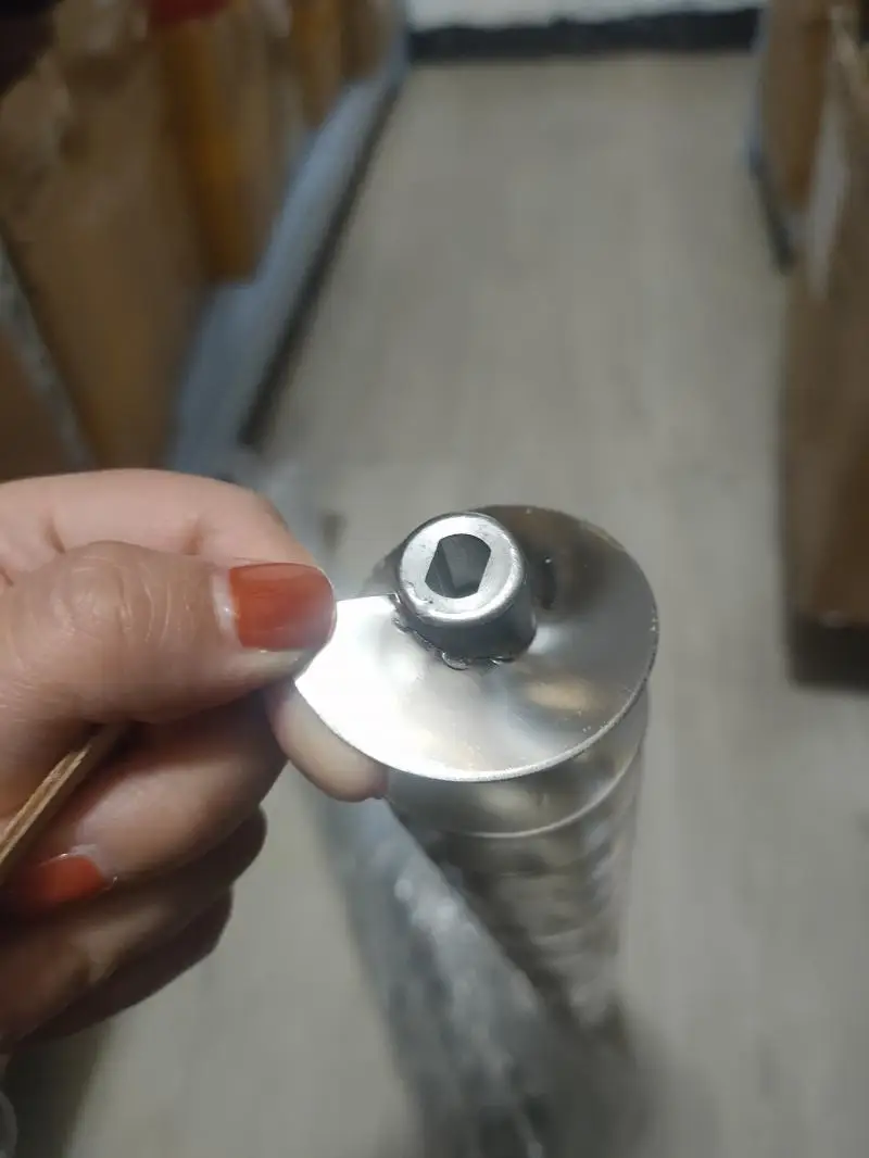 Barrena de acero inoxidable para fuente de Chocolate comercial, tornillo de plástico General de 80cm y cinco niveles, Ant-8086 Ant-8060, 1 piezas - imagen 2