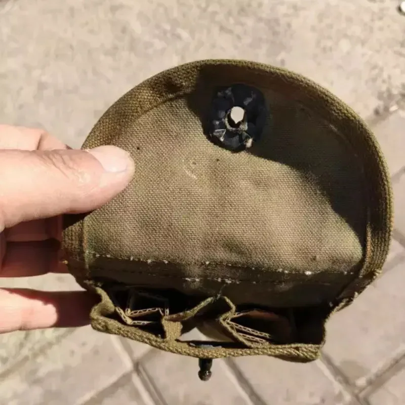 Táctico militar excedente genuino ORIGINAL ejército M1 M2 lona revista bolsa bolsa Hi-Q1943 accesorio - imagen 5