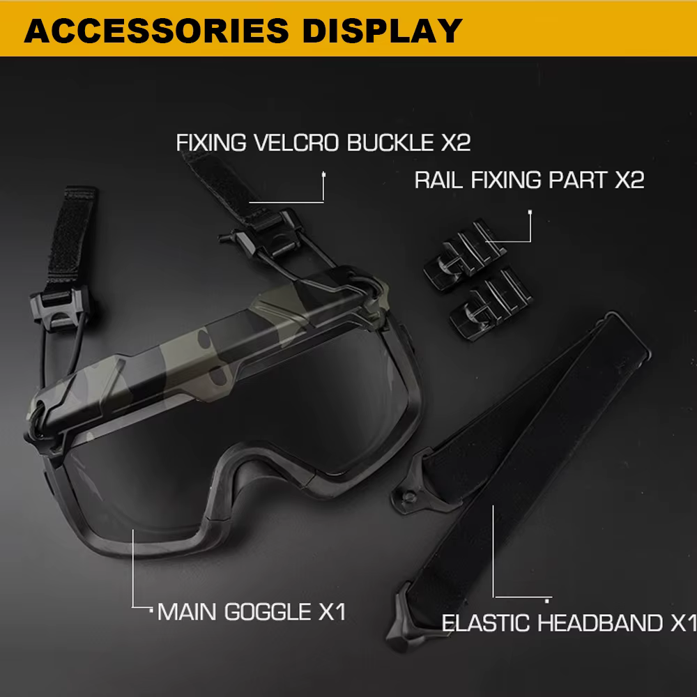 Gafas tácticas protectoras antiniebla para Airsoft y Paintball - imagen 5