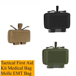 Botiquín de primeros auxilios médico táctico multifuncional, impermeable, bolsa organizadora, paquete Molle EMT, torniquete de fijación, Kits de herramientas para exteriores