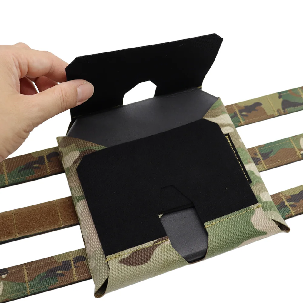 Chaleco táctico ajustable, bolsa de placa lateral Molle, JPC FCPC FCSK, bolsa de Panel lateral de inserción, 1 par - imagen 4