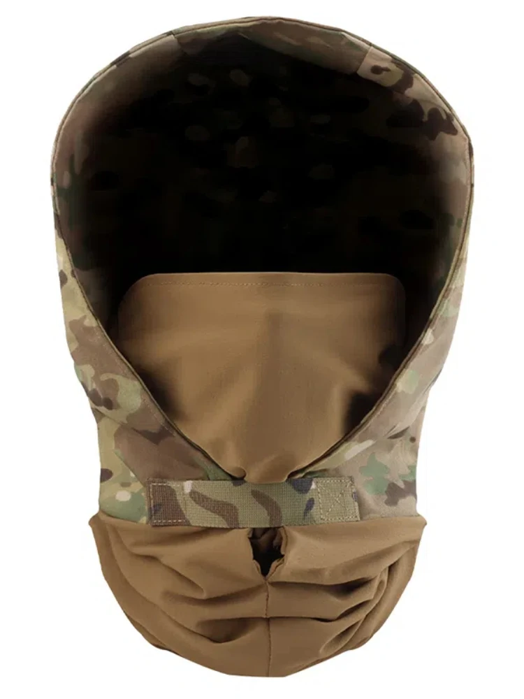 Gorro táctico, transpirable, resistente al desgaste, protector solar, sombrero de camuflaje para ciclismo al aire libre - imagen 5