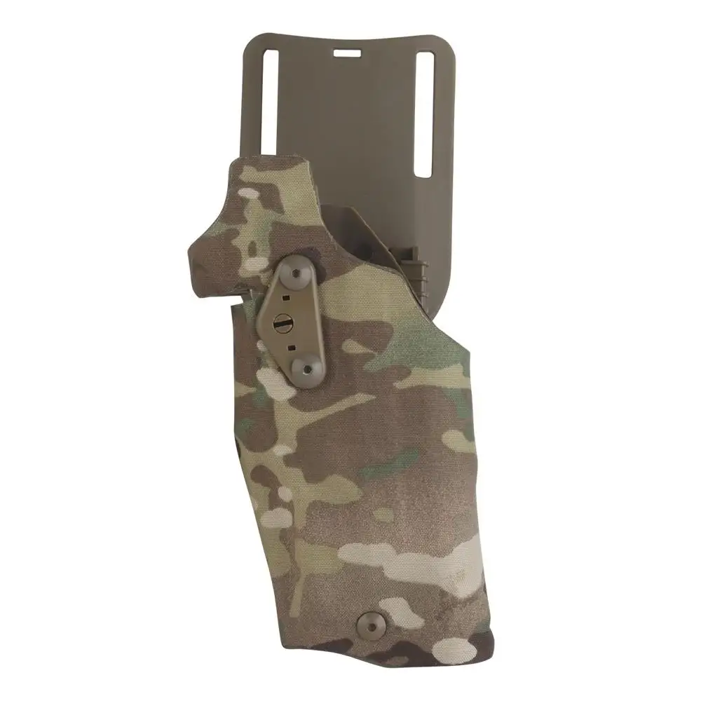 Funda táctica para pistola, manos izquierda y derecha, Compatible con linterna G17 + X300U-A, liberación rápida, caza, combate, Airsoft - imagen 3