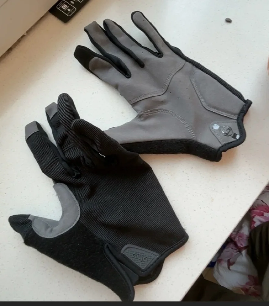 Guantes transpirables con pantalla táctil para ciclismo al aire libre
