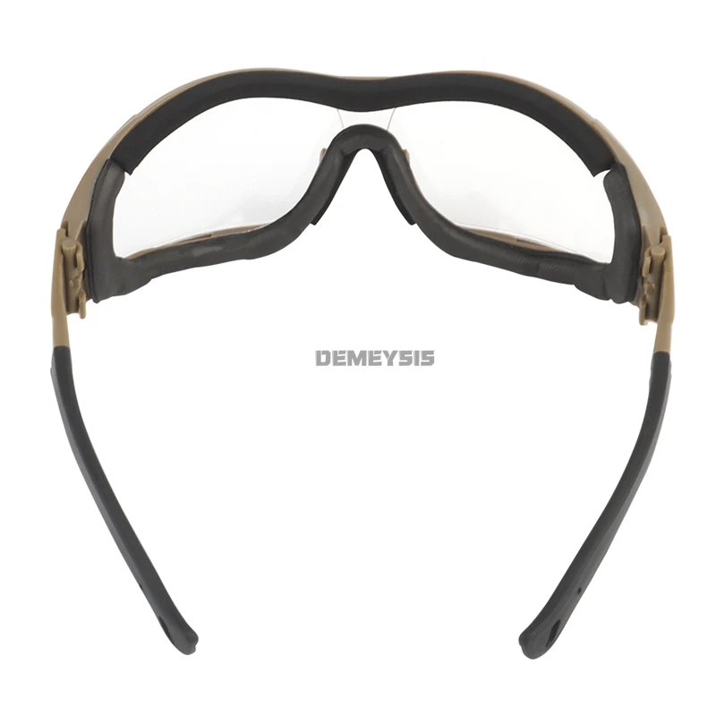 Gafas tácticas de caza a prueba de viento para ciclismo al aire libre, gafas deportivas para senderismo, gafas de protección CS Wargame con correa para la cabeza - imagen 3