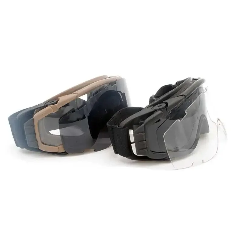 FMA Cooler Fan Versión Gafas tácticas negras SI-Gafas balísticas - imagen 2