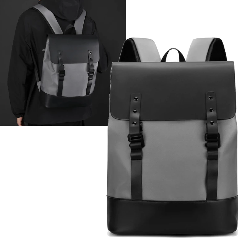 Mochila de escalada de gran capacidad para ordenador portátil de negocios universitario, bolsa de viaje portátil para hombres, equipaje de compras de viaje, mochila - imagen 2