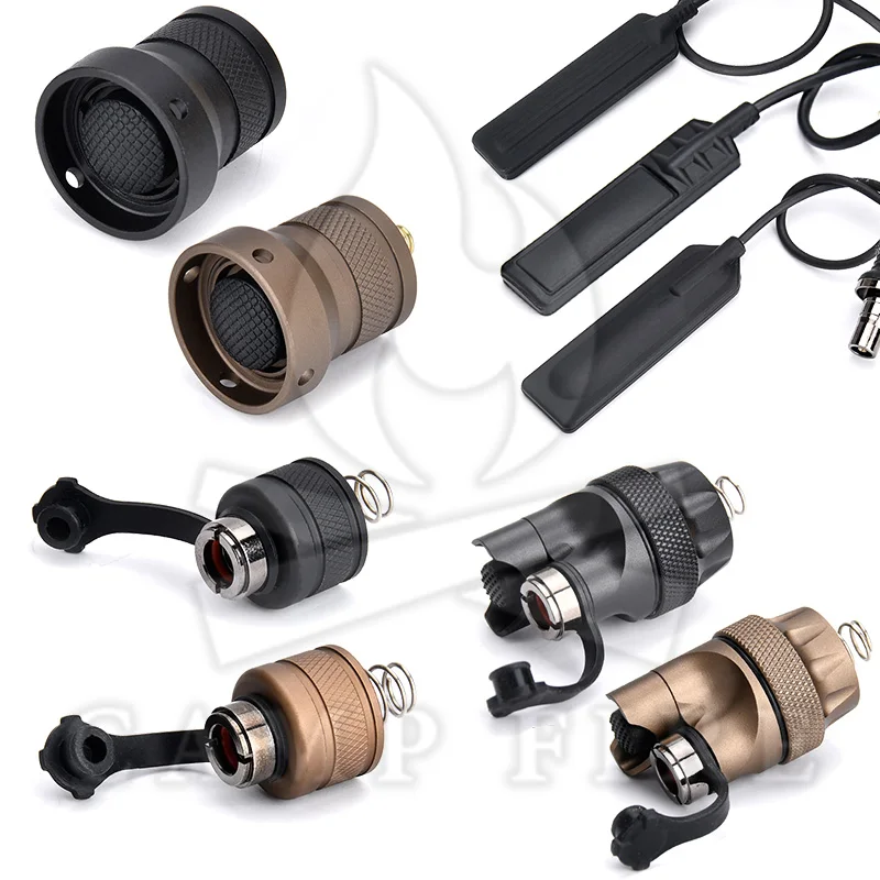 SureFire Z68 Interruptor remoto de botón, cinta momentánea