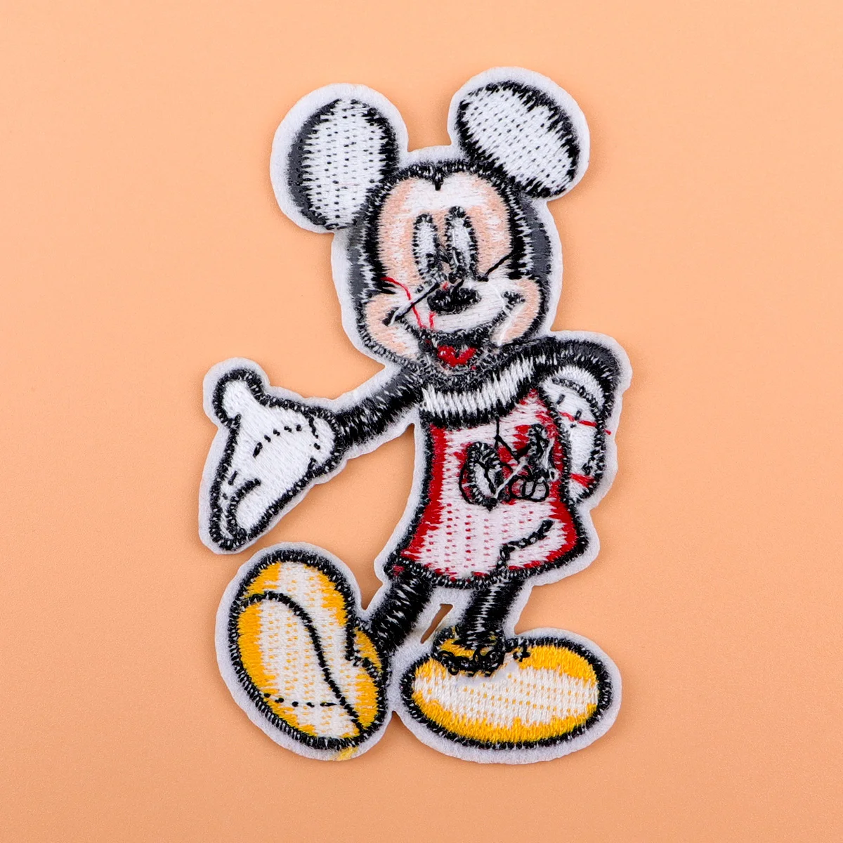 Parche de bordado de animales de dibujos animados, parches de hierro bonitos para ropa, parches termoadhesivos en ropa, insignias de costura DIY - imagen 4