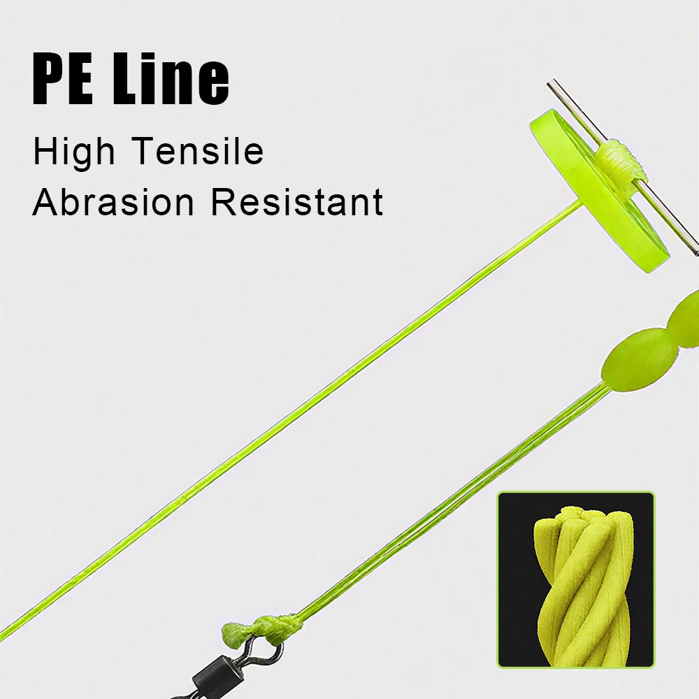 Aparejo de pesca antisuelo, 8 anzuelos, gancho de explosión con solapa de pesca, señuelo de pesca cuadrado, trampa de cebo, alimentador, anzuelos de pesca de carpa, 1 ud. - imagen 4