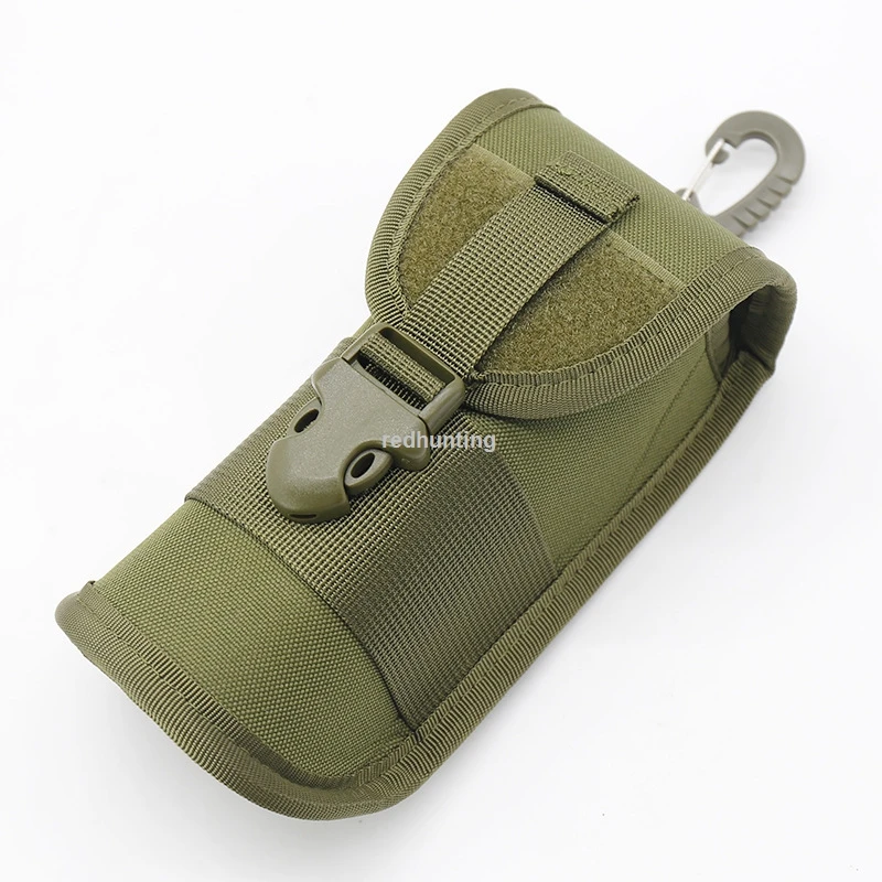 Estuche táctico EVA MOLLE para gafas, caja protectora a prueba de golpes para caza, gafas de sol portátiles para exteriores, Case-600D de nailon - imagen 2