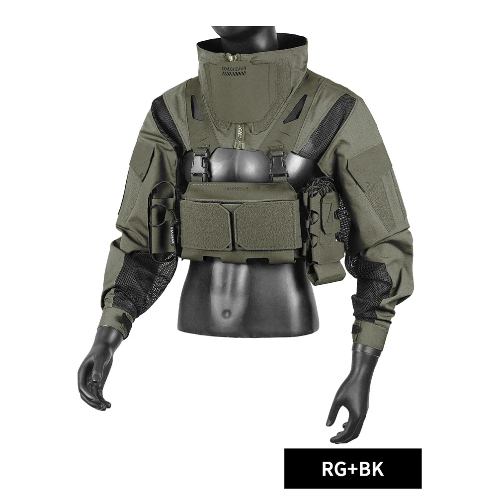 Chaqueta táctica camuflaje ripstop con bolsillos Triple Mag - imagen 5