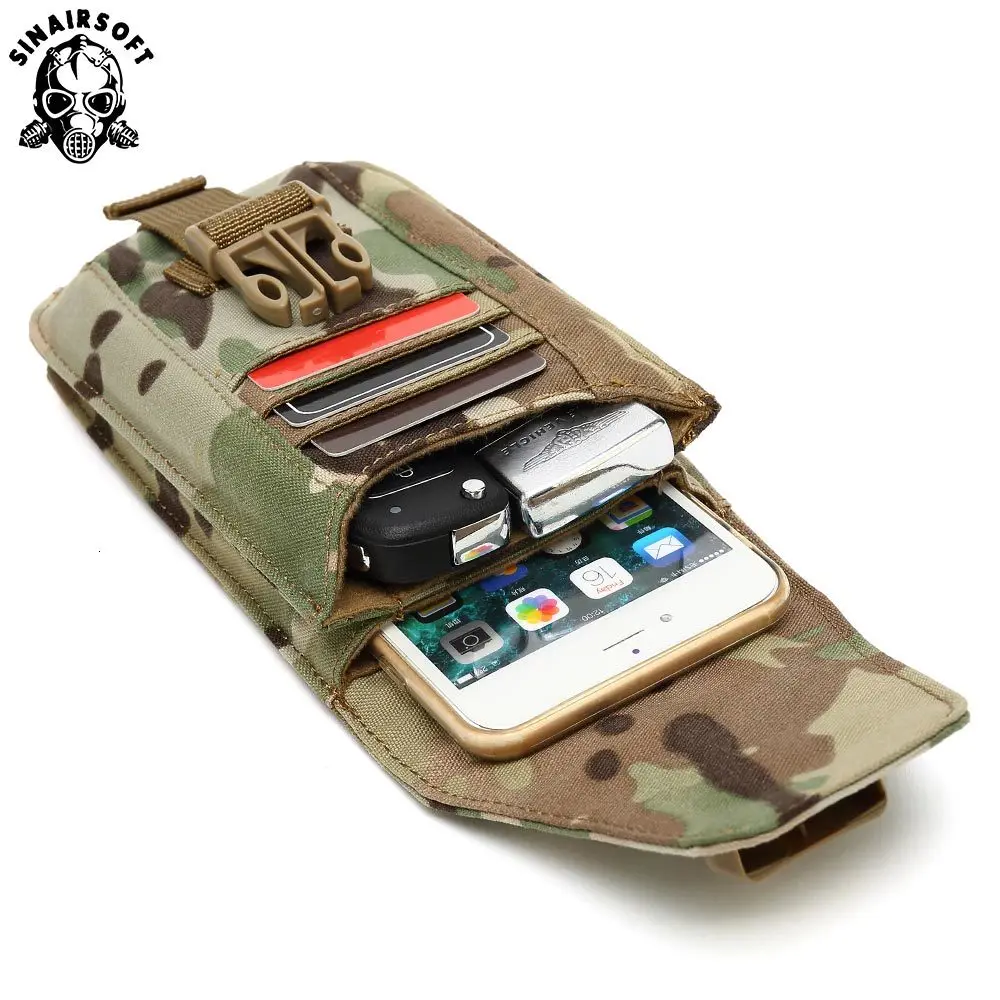 SINAIRSOFT 1000D escalada al aire libre bolsas para teléfono móvil militar táctico cintura teléfono ejército bolsa cinturón funda funda funda tasche - imagen 4