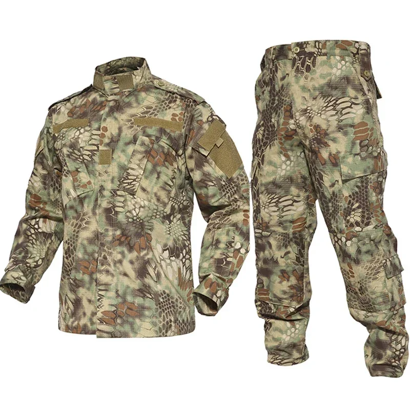 Uniforme táctico Multicam FG atacs, ropa de combate, uniforme Airsoft, traje de camuflaje, camisa, pantalones, conjunto de disfraces de caza - imagen 4