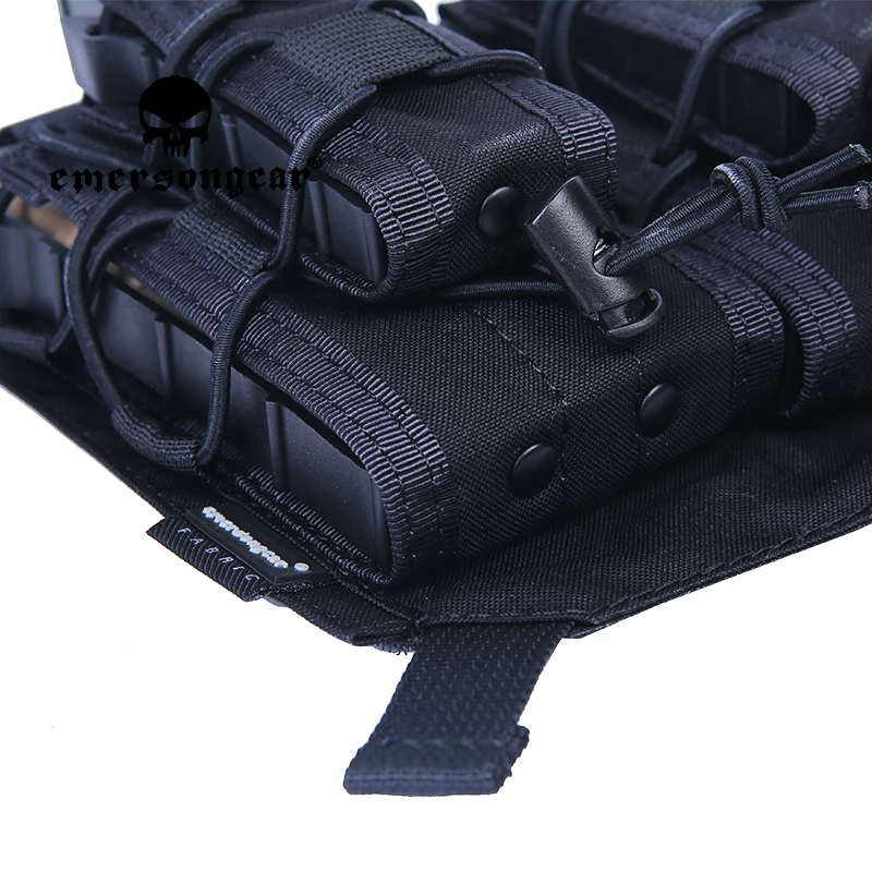 Emersongear táctico HSGI pistola Mag bolsa bolsas de almacenamiento de revistas Panel chaleco accesorios caza Airsoft para chaleco APC EM9048 - imagen 4