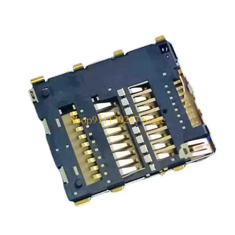 Bandeja enchufe con ranura para lector tarjetas memoria consola juegos J1HC para pieza reparación NS2 - imagen 5