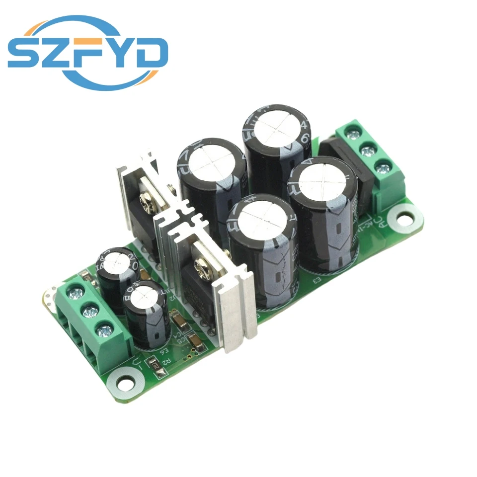 Placa de filtro rectificador, amplificador operativo, fuente de alimentación, placa de alimentación Dual, presión estable frontal positiva y negativa, 12V/15V - imagen 4