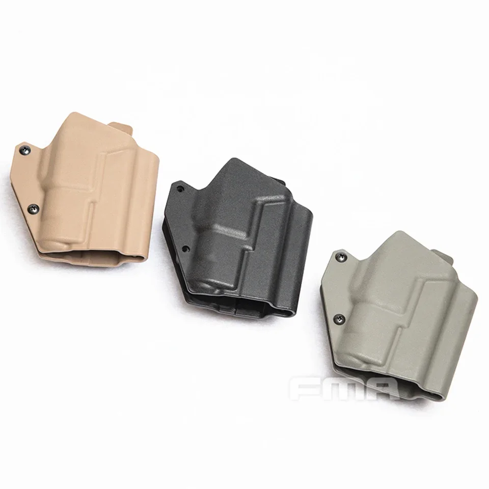 Funda táctica para pistola Airsoft FMA G17S con funda con soporte de luz SF BK/DE/FG TB1327 - imagen 3