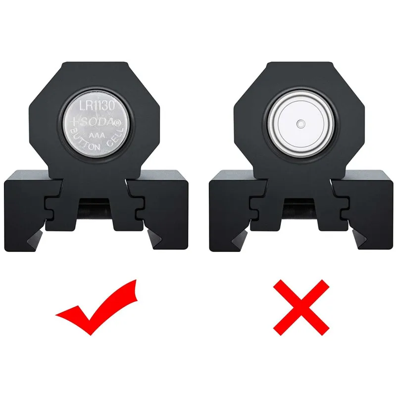 Mira láser táctica de punto rojo, colimador láser rojo para Rifle Glock, colimador láser, puntero láser de caza - imagen 4