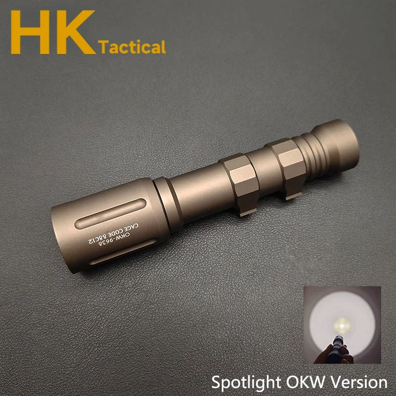 Sotac-linterna de Metal OKW, versión V2, 1000lm, luz fuerte, luz LED V2, luz de explorador, luz para arma de caza - imagen 5