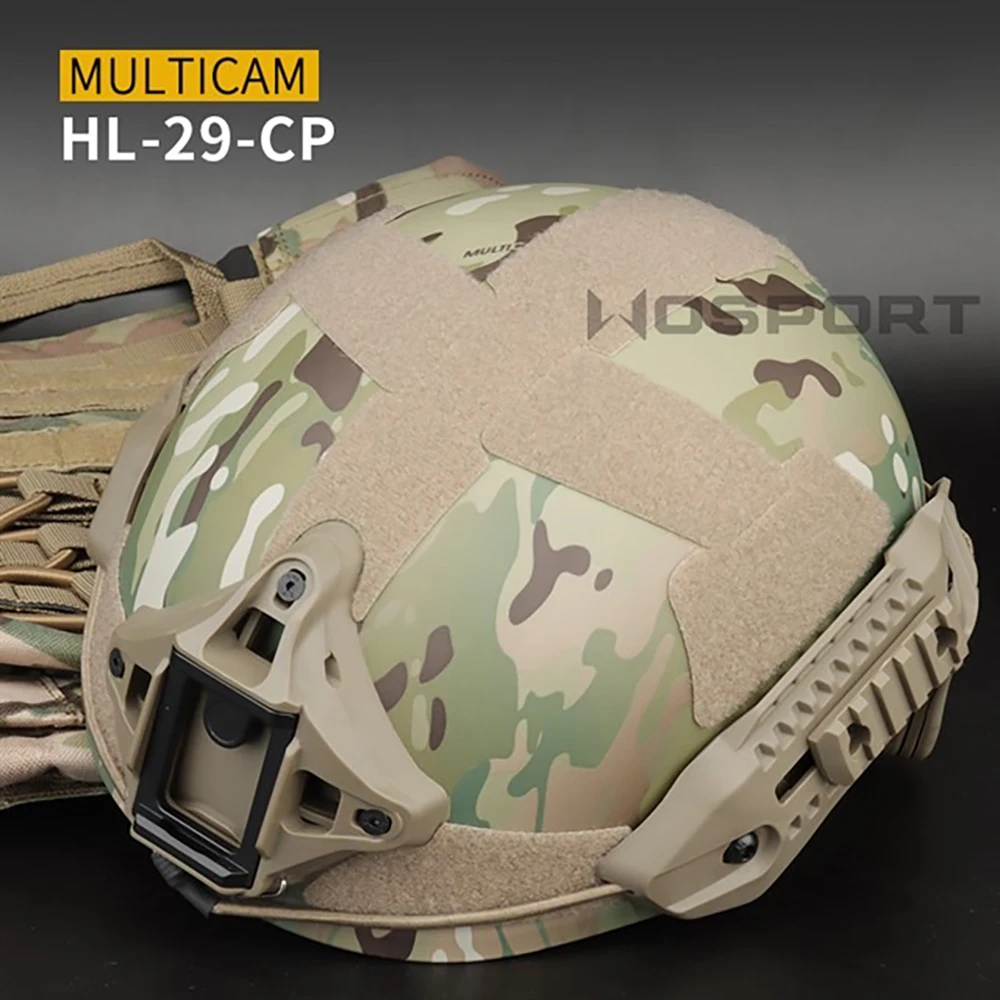 Apparel Gear MK casco protector antichoque, reducción de vibración, resistencia al impacto, airsoft wargame - imagen 3