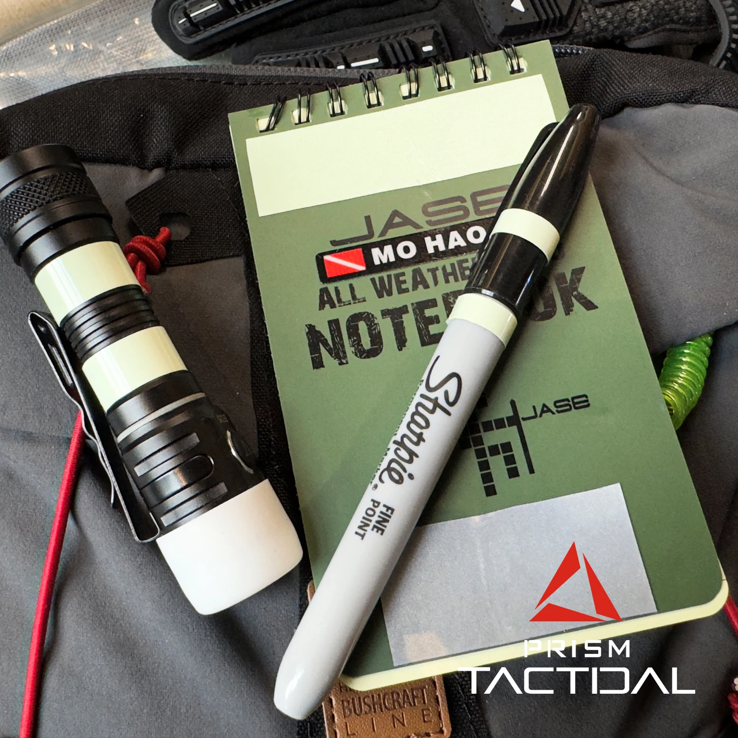 Pegatinas fluorescentes que brillan en la oscuridad, identifican rápidamente el equipo Edc por la noche - imagen 3