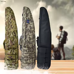 Funda táctica para rifle de nailon en color caza, bolsa hombro