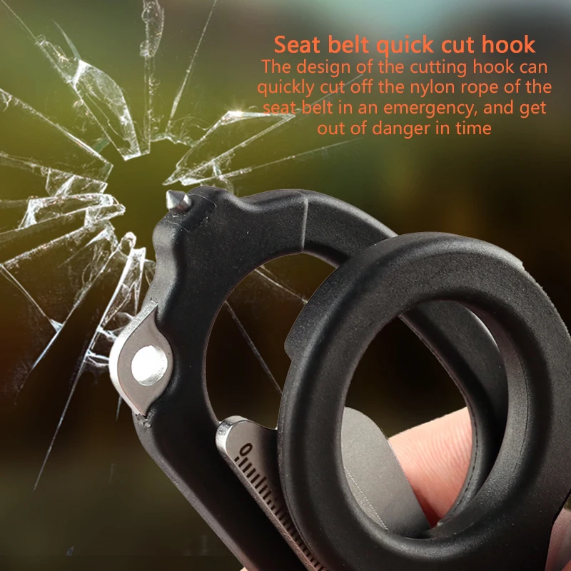 Tijeras tácticas multifunción de emergencia Raptors, tijeras plegables expertas de primeros auxilios, herramienta de supervivencia al aire libre, combinación de dispositivo EDC - imagen 5