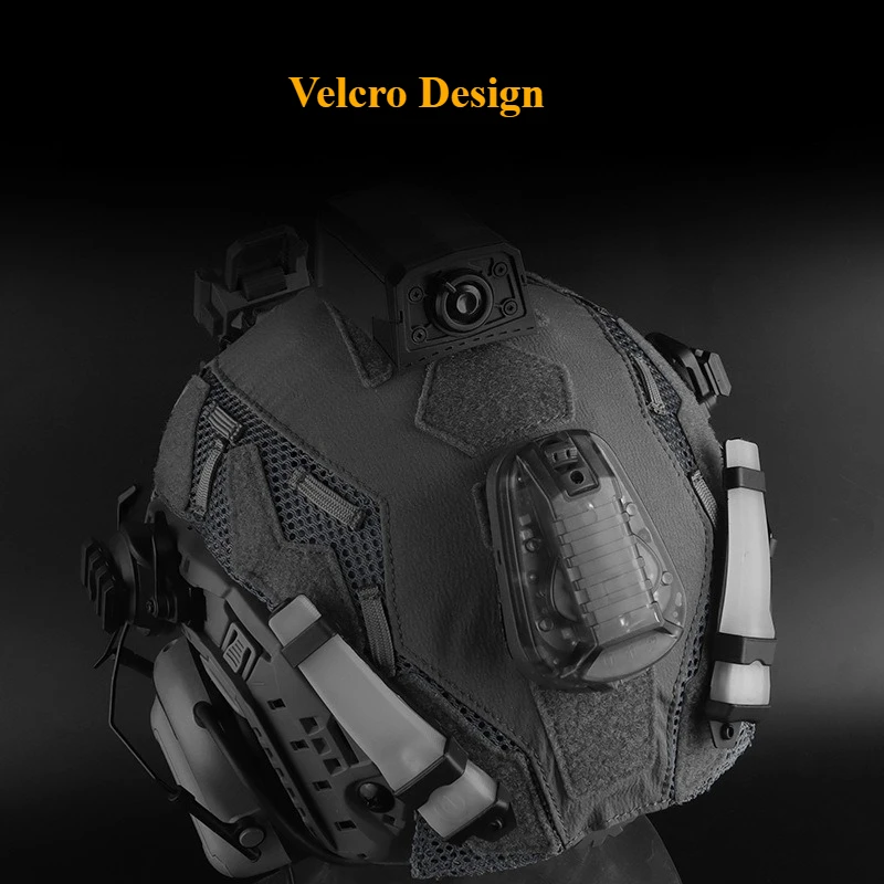 Cubierta de casco táctica FAST SF de nailon para caza y Paintball - imagen 4