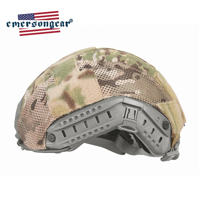 Emersongear-funda táctica para casco rápido para Ops-Core PJ/BJ/MH, tela para casco, Airsoft, caza, deportes al aire libre, equipo de Trekking de nailon - imagen 2