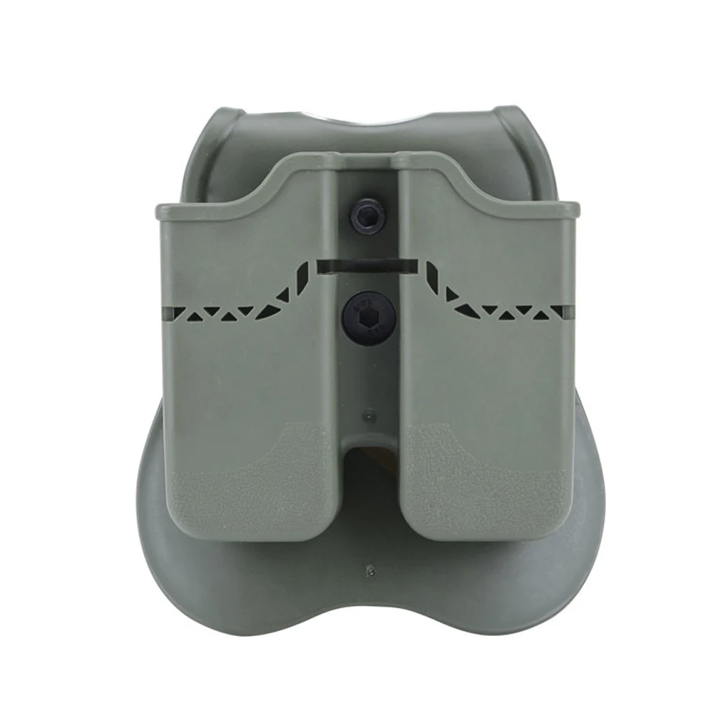 Funda de Airsoft para revistas, funda doble para revistas, compatible con Glock 17/19/22/23/26/27/32/34/37/38/39 1991, RETTA 92 PX4, de tiro rápido - imagen 3
