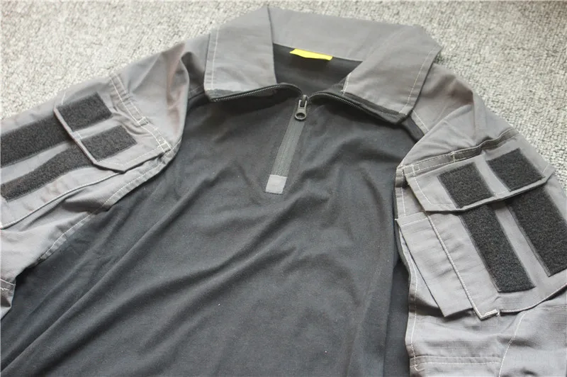 GEN3 Ropa táctica transpirable manga larga Grey Frog con rodilleras - imagen 4