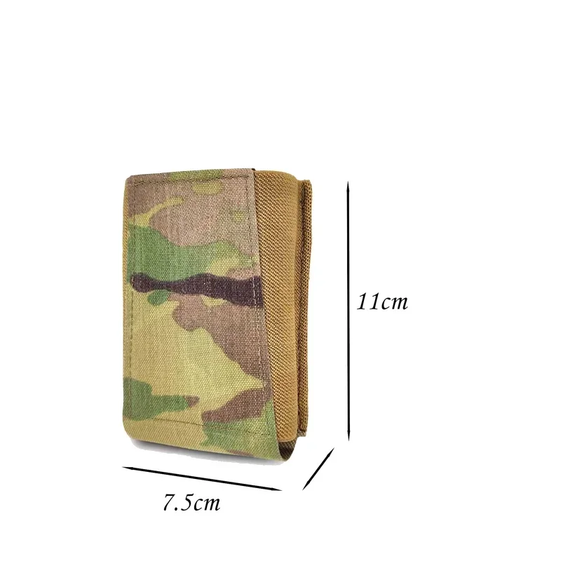 Bolsa táctica para una sola revista Multicam elástica 556 762 Mag Bag Airsoft GBRS estilo Molle bolsa Accesorios - imagen 5