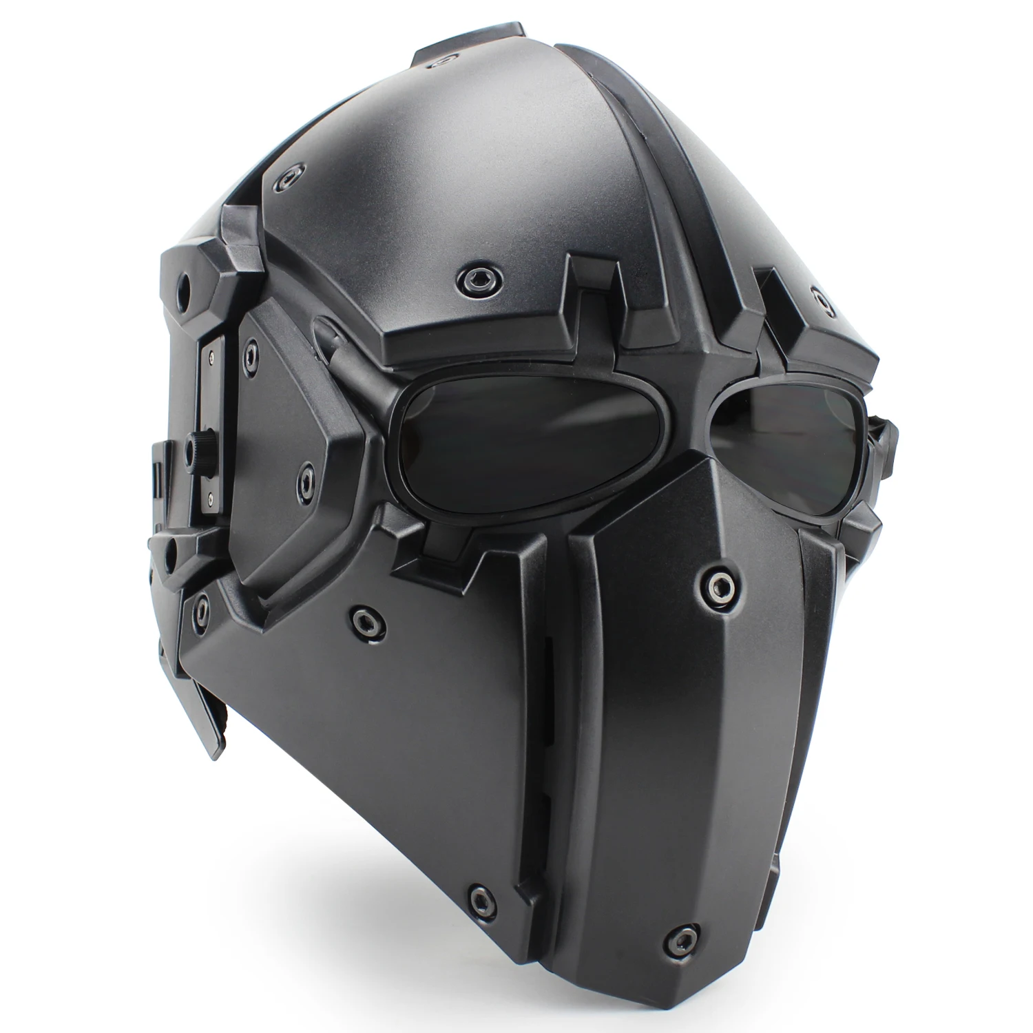 Casco táctico integrado, máscara de protección completa para Airsoft Paintball Wargame, equipo de ciclismo para motocicleta al aire libre de alta calidad - imagen 5