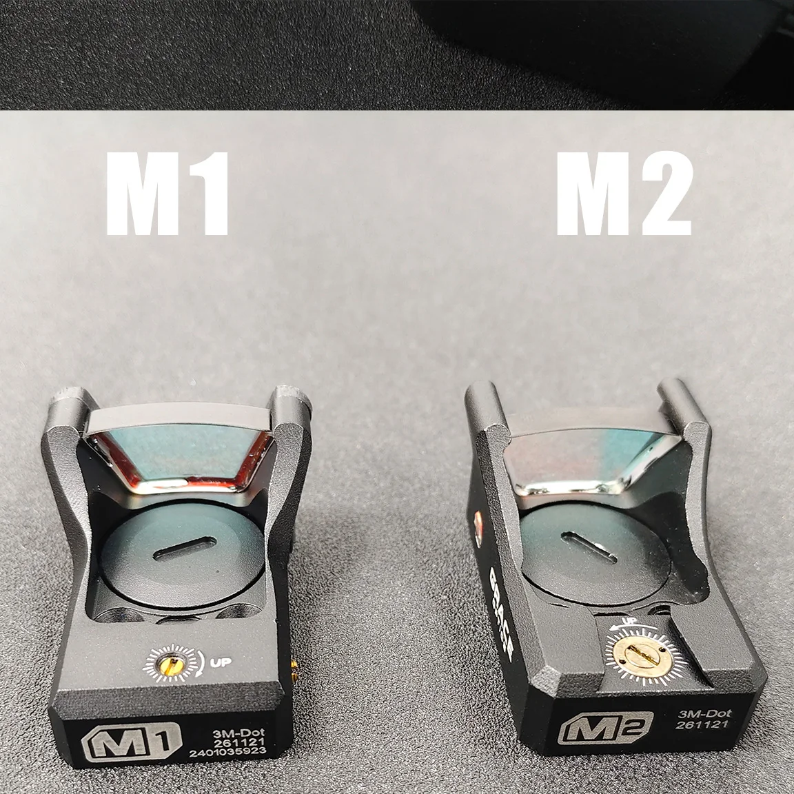 GRACE M1 M2 punto rojo/verde mira táctica Airsoft caza alcance óptico ajustable reflejo pistola vista 3MOA punto rojo verde mira - imagen 4