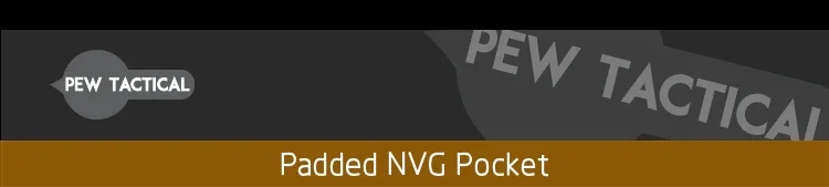 Pocket NVG acolchado estilo táctico