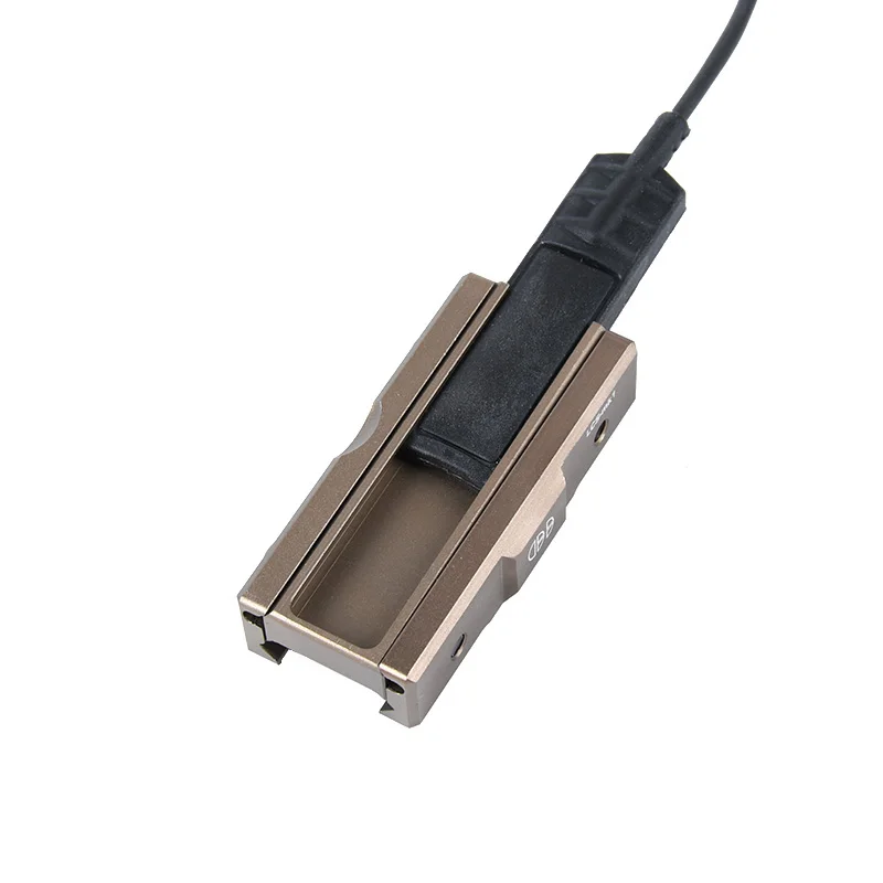 Surefire-linterna de luz de explorador M600 M300, cinta remota, interruptor de almohadilla de presión, Mlok Keymod, accesorios de placas de montaje en riel de 20mm - imagen 5