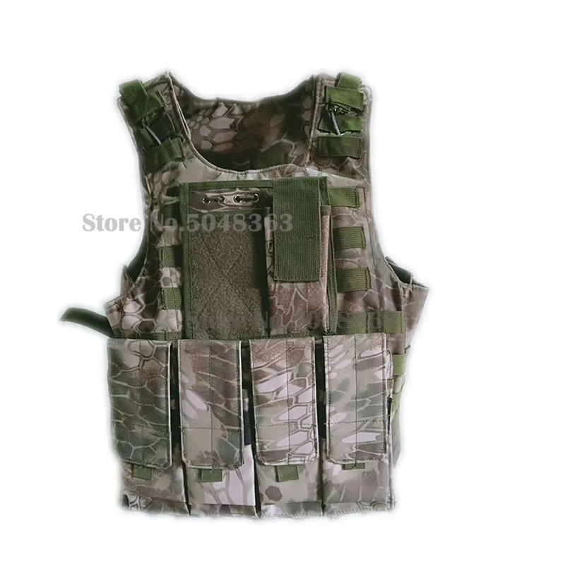 Chaleco táctico de caza militar para hombre, chaleco Molle Airsoft de combate, portador de placa de asalto, equipo de caza - imagen 5