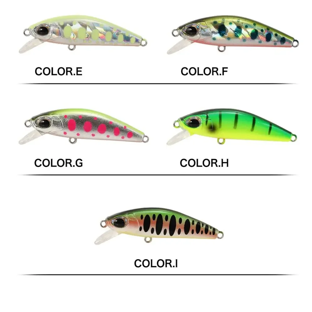 Señuelo de pesca Minnow, 5 colores, 6,5G, 55MM, TP162, cebo duro que se hunde de alta calidad, aparejos de pesca de fundición larga, señuelo de agua superior - imagen 3