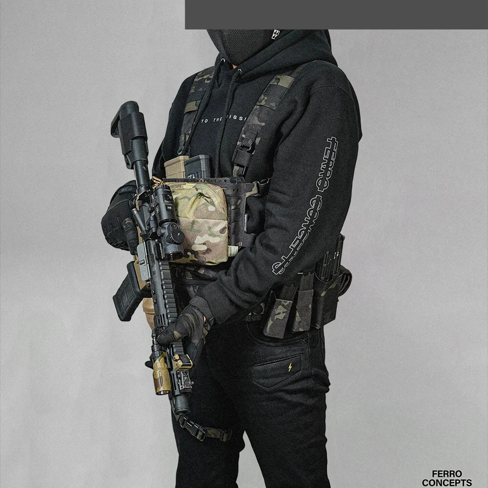 Sudadera con capucha de caza táctica estilo FERRO Concepts