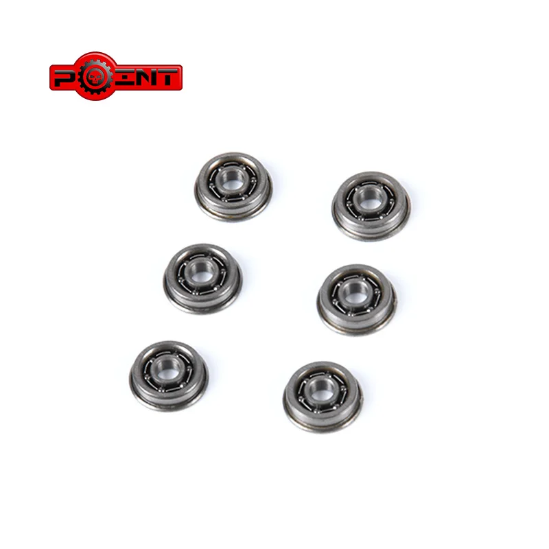 Rodamiento de bolas de 7mm, 8mm, 9mm para M4 AK Ver 2 3 Refit airsoft BB, accesorios de pistola, juego de 6 piezas, reparación de Paintball Marui wargame - imagen 3