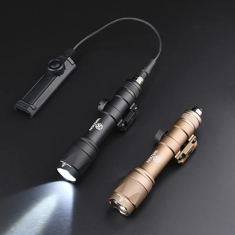 Wadsn-linterna táctica M600 M300A M600C, 400lm/600lm, luz LED blanca, ajuste de 20mm, Rail, arma de caza, accesorios Airsoft, interruptor - imagen 3