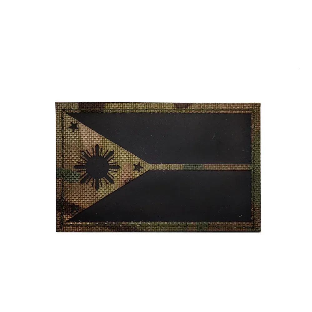 Parches de gancho y bucle IR del Sudeste Asiático para bolsos, insignia de moral ligera, pegatina para ropa y mochila - imagen 5