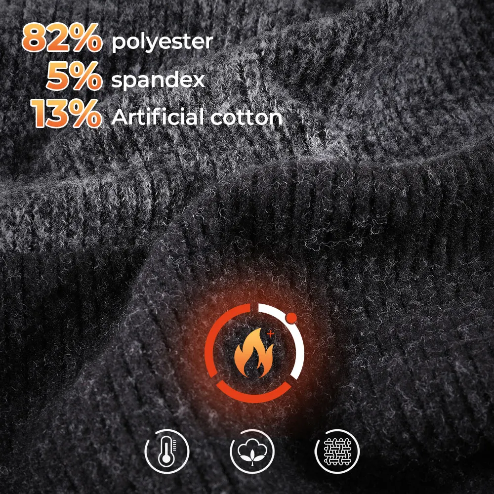 Máscara facial cálida para motocicleta, bufanda de protección para el cuello a prueba de viento, equipo de ciclismo para montar en moto de nieve y Motocross, Otoño e Invierno - imagen 4