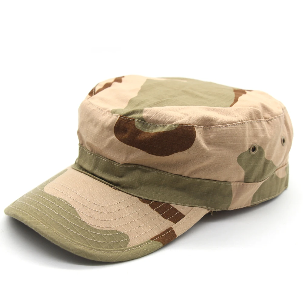 Gorras militares de camuflaje del ejército, gorra de soldado del ejército, gorra de béisbol plana, gorra táctica de pesca, caza y senderismo para hombres - imagen 5