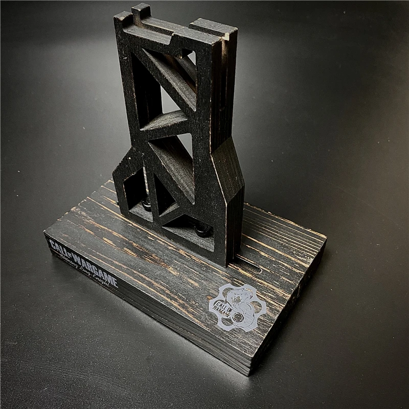 Soporte táctico para mantenimiento de limpieza de madera, soporte para Rifle, soporte para pistola, herramienta de banco para caza, Airsoft, Paintball AR15 M16 - imagen 4