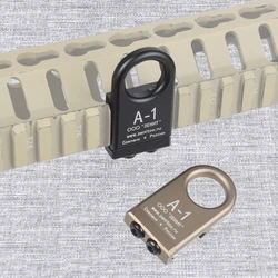 Zenitco A-1 QD Sling montaje Base ajuste 20MM Picatinny Rail AR15 Airsoft accesorios alcance caza M4 correas de separación rápida Slingmount