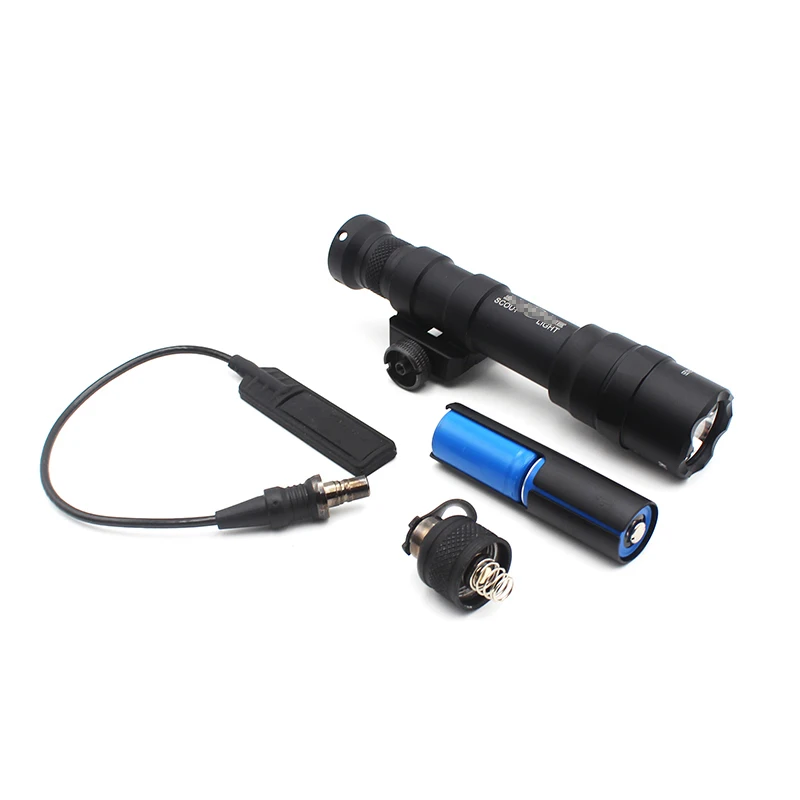 Sotac-luz de explorador SF M600DF, linternas tácticas de 1400 lúmenes, Surefir, luz de caza, montaje de arma - imagen 3